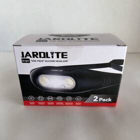 X004bpcyjl Jardlite Super Bright Silicone Headlamp 2 Pack Multiple Modes Sensor Black