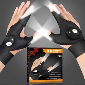 Jasee 318747588228 Led Flashlight Gloves Gifts For Men Him Dad Husband Boyfriend Cool Gadgets
