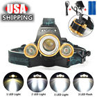 Jct543459 Elfeland Led Zoom Headlamp Torch Head Light Battery Charger Set