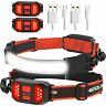 Jdh-5 Hsjdh Headlamp Rechargeable Super Bright Lumens Broadbeam Red Light