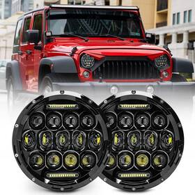 Jhlion20220328 Jhlion Jeep Wrangler Headlight 7 Inch Led Headlights For Jk/tj