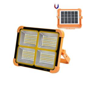 100w Jininq 741421011878 Led Work Solar Light - Portable With Magnetic Worklight 5 Modes 180