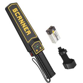 Dm239a-0402 Jkuss Handheld Metal Detector Wand 9v Battery Included Portable Professional Dm239a-0402 Jkuss Handheld Metal Detector Wand 9v Battery Included Portable Professional
