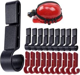Jlblnhw Hk001 20 Pack Helmet Clips For Headlamp Hardhat Head Lamp Accessory Hard Hat Accesso