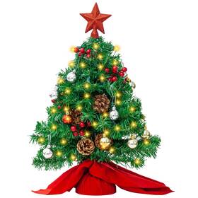 Gp-sw035dc1028-ip44 Joiedomi Us -1ct 24 Inch/2ft Tabletop Mini Christmas Prelit Decoration Artificial Mi