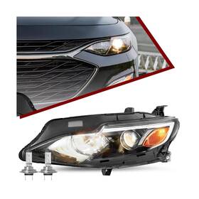 Hl-mal19 Jsboyat Headlight Assembly - For 2019-2024 Chevy Malibu Oe Halogen Driver Side