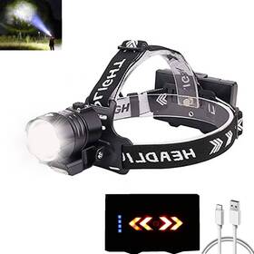 Xhp90 Junchi 741960145485 Headlamp Usb Rechargeable Super Bright 900000 Lumens Led Headlamps With