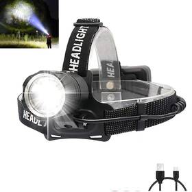 Xhp70.2 Junchi Jucs Ht 2032 Ba Led Headlamp 900000 Lumens Super Bright Usb Rechargeable Powerfu