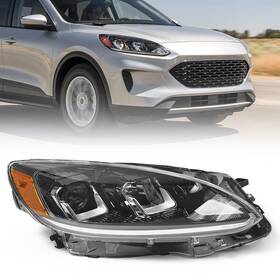 K-ftyh-20dd-d-rh Kachir Halogen Headlight Assembly Without Drl For Ford Escape 2020-2022 Front Light Head