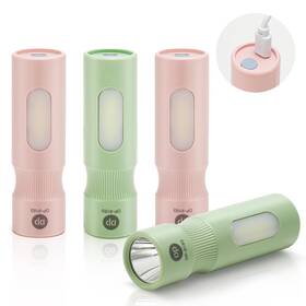 Dp-9183 Kailedi Mini Flashlight 4 Pack Led Rechargeable Flashlights High Lumens For Camping