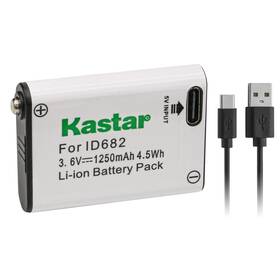 Ba-1b-id682 Kastar Battery Replace For Petzl Core Rechargeable Headlamp Actik
