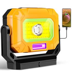 0106 Keadeso Led Work Light 1500lm Magnetic With 360 Rotating Stand