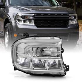 Ke-h-j-fmav22xl-oe-r Keekpo - For 2022 2023 2024 Ford Maverick Without Led Drl Headlight Headlamp