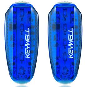 Kt-13 Keywell Usb Rechargeable Led Safety Lights 2 Pack - Clip On Strobe Running F