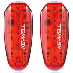 Kt-bt04 Keywell Usb Rechargeable Led Safety Lights 2 Pack - Clip On Strobe Running F