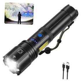 P108-cob Kicoeoy Flashlights High Lumens Rechargeable 990000 Bright Flash Light