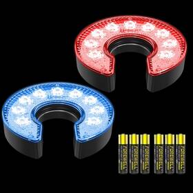 Kt-ga137-pe2 Kingtop Led Golf Hole Light With Anti-glare Lens - Battery Operated Glow In