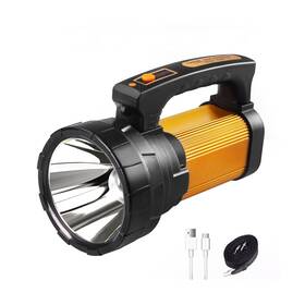 Kin-9100 Kinqilin 1200lm Rechargeable Spotlight Flashlight Ip67 Waterproof Handheld ... Fast Ship