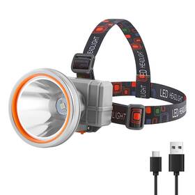 Ky628 Kitness Rechargeable Led Headlamp With Ultra-bright Light Designed For Outdoor Adven