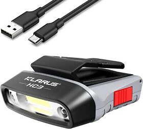 Klarus Hc3 Cap Hat Visor Light Motion Sensor Led Running Rechargeable Headlamp