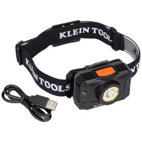 Klein Tools 705353054600 Rechargeable 2-color Led Headlamp With Adjustable Strap 800 Lumens 8 Settings