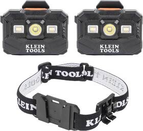 Klein Tools 726084634886 80174 2 Rechargeable Led Headlamps With Headlamp Bracket And Fabri