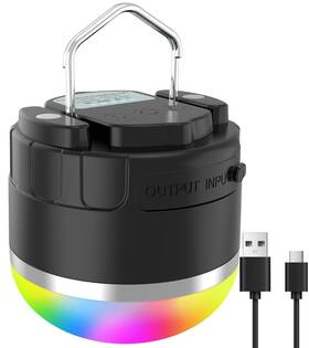 Jsk-l50 Kobaiban Led Camping Lantern Rechargeable 1000lm 12 Lighting Modes Hanging ... Fast Ship