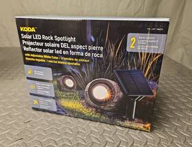 1806374 Koda 50 Lumen Solar Led Rock Spotlight- Dusk To Dawn Adjustable Light Output 1806374 Koda 50 Lumen Solar Led Rock Spotlight- Dusk To Dawn Adjustable Light Output