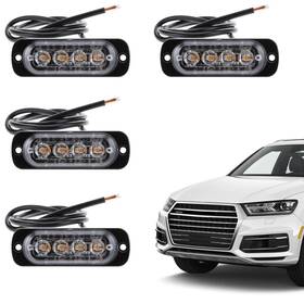 Kumprohu 079231658953 Led Strobe Lights 4-led High-power Chips Flashing Waterproof Kumprohu 079231658953 Led Strobe Lights 4-led High-power Chips Flashing Waterproof