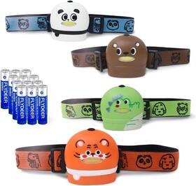 Kunhe 788487842978 4 Pack Kids Headlamp Stocking Stuffers For Christmas Gift Girls Boys An
