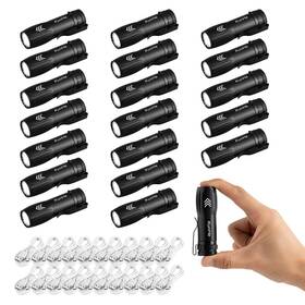 Kh-003-20 Kunhe 20 Pack Small Rechargeable Flashlights Bulk Usb-c Mini High Lumen Flashlight