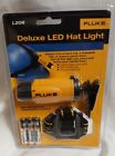 L206 Fluke New Deluxe Led Cap Hat Light Flashlight Energizer Aaa