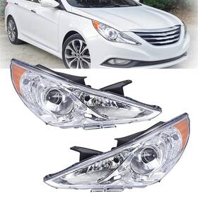 Labwork 1-6197340-525702 Headlights Lamps Replacement For Sonata 2011-2014 Projector Headlight