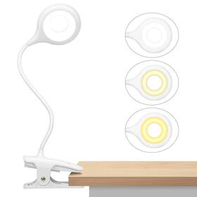 Sxtcam-ys06 Lacoki Reading Light 28 Leds Rechargeable Clip On Lamp 3 Color X Brightness