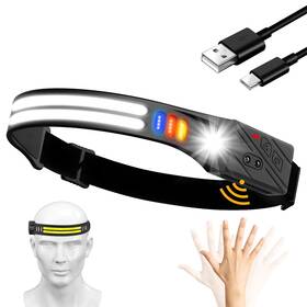 Lakumiqi 605182465229 1200mah Rechargeable Battery Headlamp Flash Light Lumens Led 230 Wi