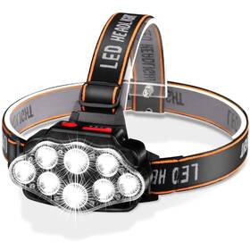 Lampara 744110765335 Linterna Frontal Led Recargable L Mpara De Cabeza Brillante Impermeable 2025