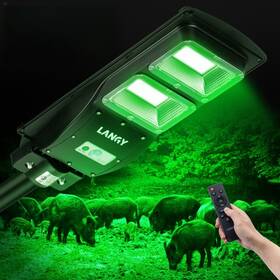 Langy 743645014475 Hog Hunting Lights Light 16000lm Solar Green For