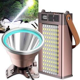 Brn2511 Lbjd Hunting Head Lamp Super Bright Rechargeable Led Headlamp With 4.5 Inch Wide