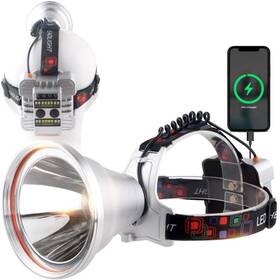 Snh231225 Lbjd Rechargeable Led Headlamp With Super Wide Bright Light Spot Ideal For