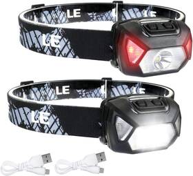 D500 Le 313023733788 Headlamp Rechargeable Led Head Lamp With 6 Modes For Camping And Hiking Gear E