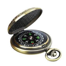 43528-41988 Leabertee Multifunctional Zinc Alloy Classic Compass For Hiking Camping Motoring Boa