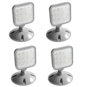 Lep-s-1391-4 Led Energy Plus Remote Outdoor Emergency Light Head Single Lamp