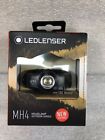 880545 Led Lenser Mh4 Black Rechargeable Headlamp Flashlight 400 Lumens