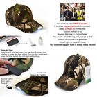 Ledcap-re-camo Hands Free Rechargeable Led Baseball Cap Light Glow Brig Camouflage