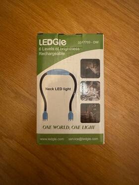 Nbl1 Ledgle Neck Reading Light Rechargeable Flashlights