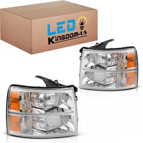 Ledkingdomus 197839868786 Headlights Assembly Dot-certified Compatible With 2007-2013 Ch