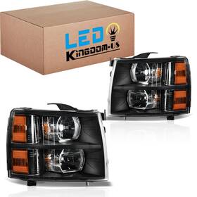 Ledkingdomus 197839887916 Headlights Assembly Dot-certified Compatible With 2007 2008 20