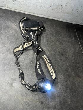0247822 Ledlenser Pro Headlamp - Black Camping Adjustable Rechargeable
