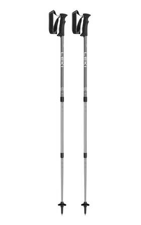 Leki 028173294909 Voyager Aluminum Adjustable Lightweight Walking Poles For Trekking And Hik
