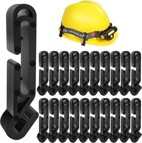 Mk-240803-01 Lenporl 20 Pack Hard Hat Light Clips For Cap Style Headlamps